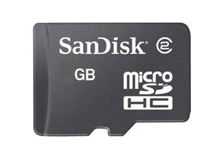Atmias karte, Micro Secure Digital (Micro SD HC), 8GB